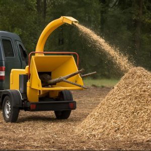 Wood chipping & mulching